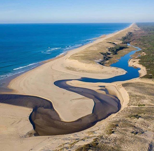 LE HAMEAU DES VAGUES 6 PERS Piscines et Nature à MOLIETS Exterior foto